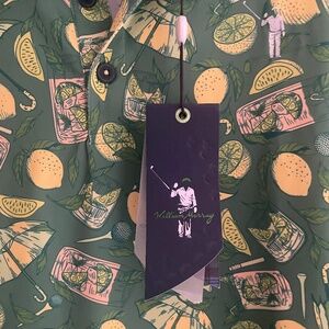 William Murray golf shirt sz Lg